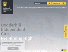 Tablet Screenshot of dodderhill.co.uk